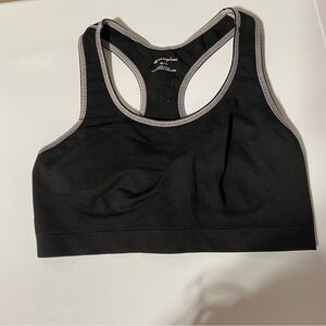 Women’s Champions razor back black sports bra size xl
